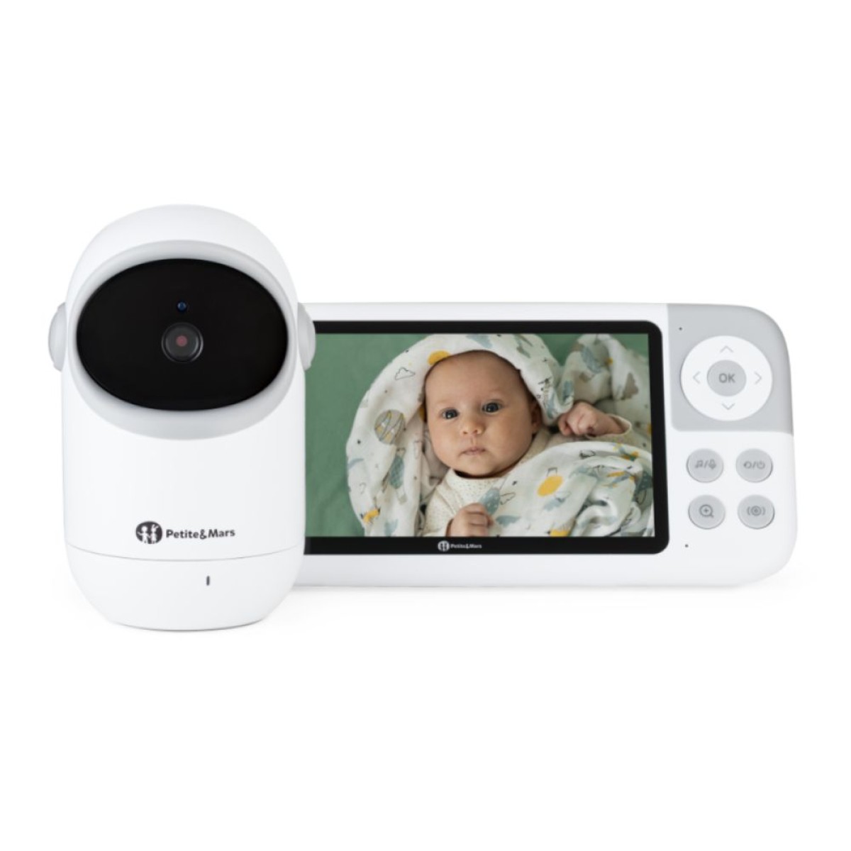 PETITE&MARS Digitalni monitor za bebe EVE 5.0
