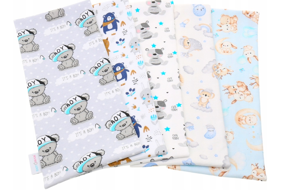 BABYMAM tetra pelena FLANEL PREMIUM 5kom