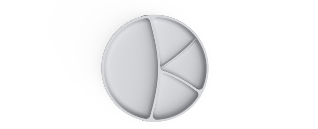 Everyday baby silikonski prianjajući tanjur