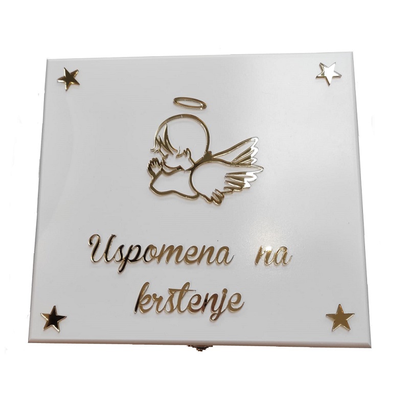 Drvena kutija za krštenje